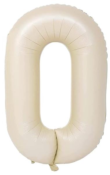Número 0 - Crema 100cm