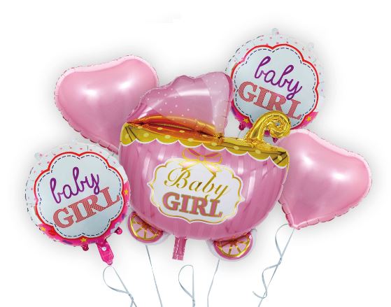 Set Globos Baby Girl