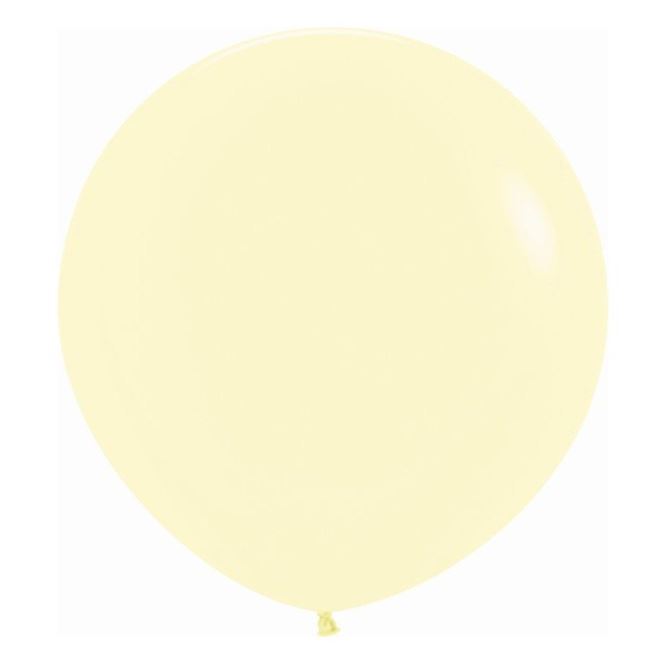 Globo Jumbo Amarillo Pastel