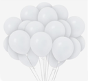 Globos látex - Blanco