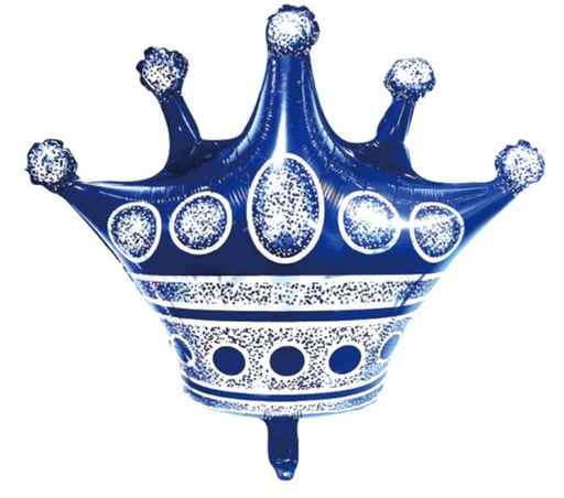 Globo Corona Azul oscuro