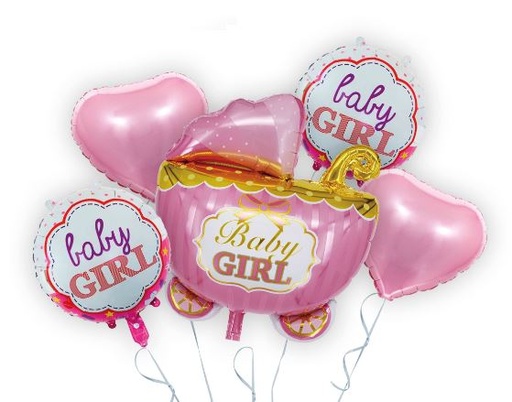 Set Globos Baby Girl