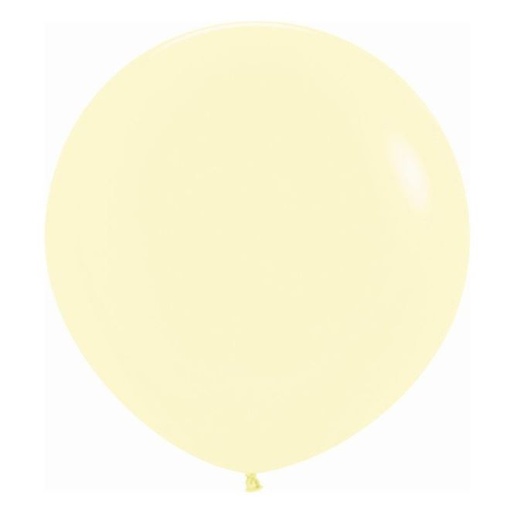 Globo Jumbo Amarillo Pastel