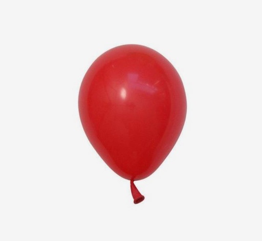 Globos látex - Rojo - 12cm