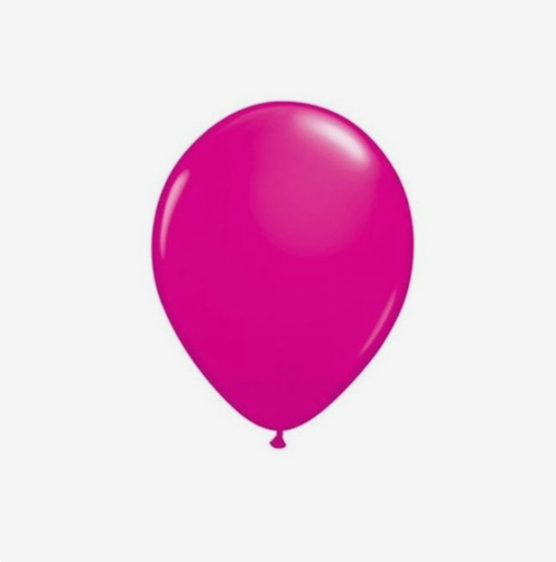 Globos látex - Fucsia - 12cm