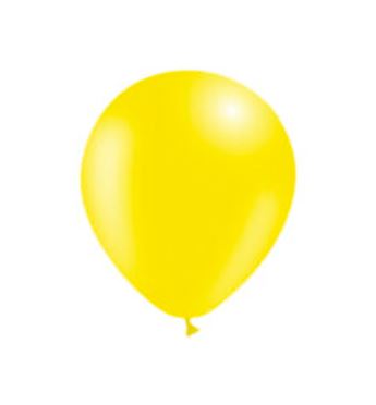 Globos látex - Amarillo - 12cm