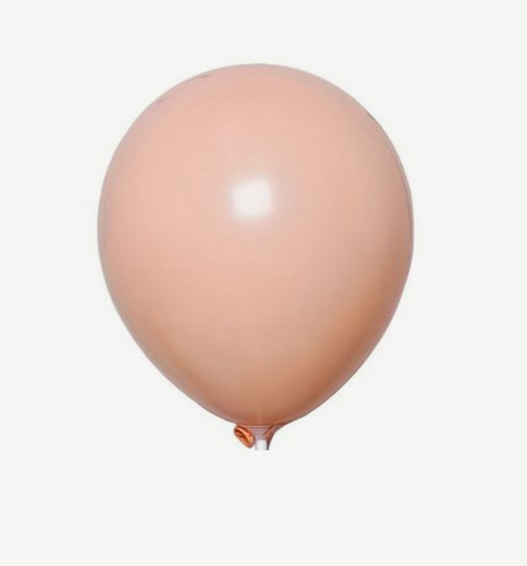 Globos látex - Beige - 12cm