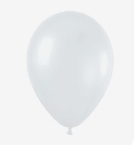 Globos látex - Blanco - 45cm