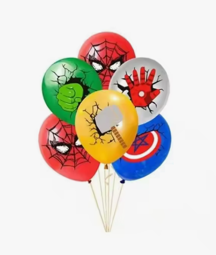 Conjunto de 6 globos - Vengadores