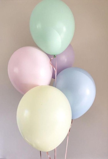 Globos látex - Surtido Pastel