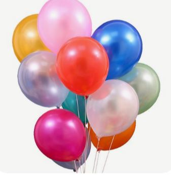 Globos látex - Surtido Metalizado
