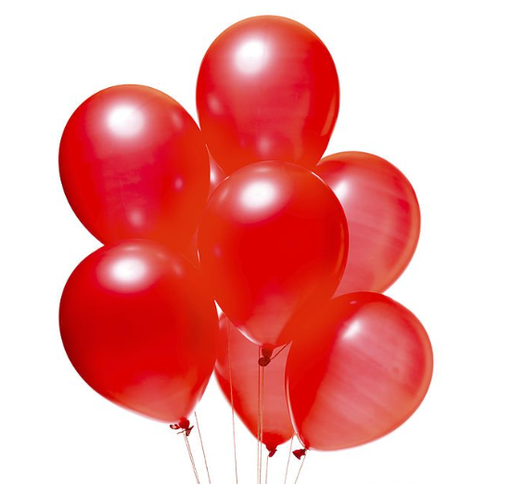 Globos látex - Rojos