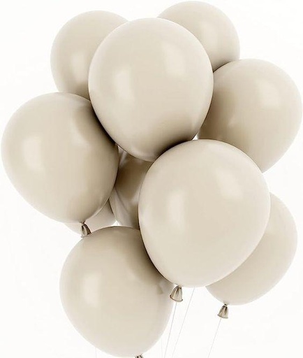 Globos látex - Blanco Arena