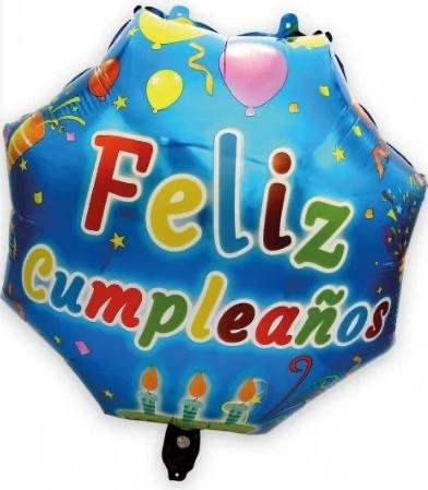 Globo Foil - Feliz Cumpleaños